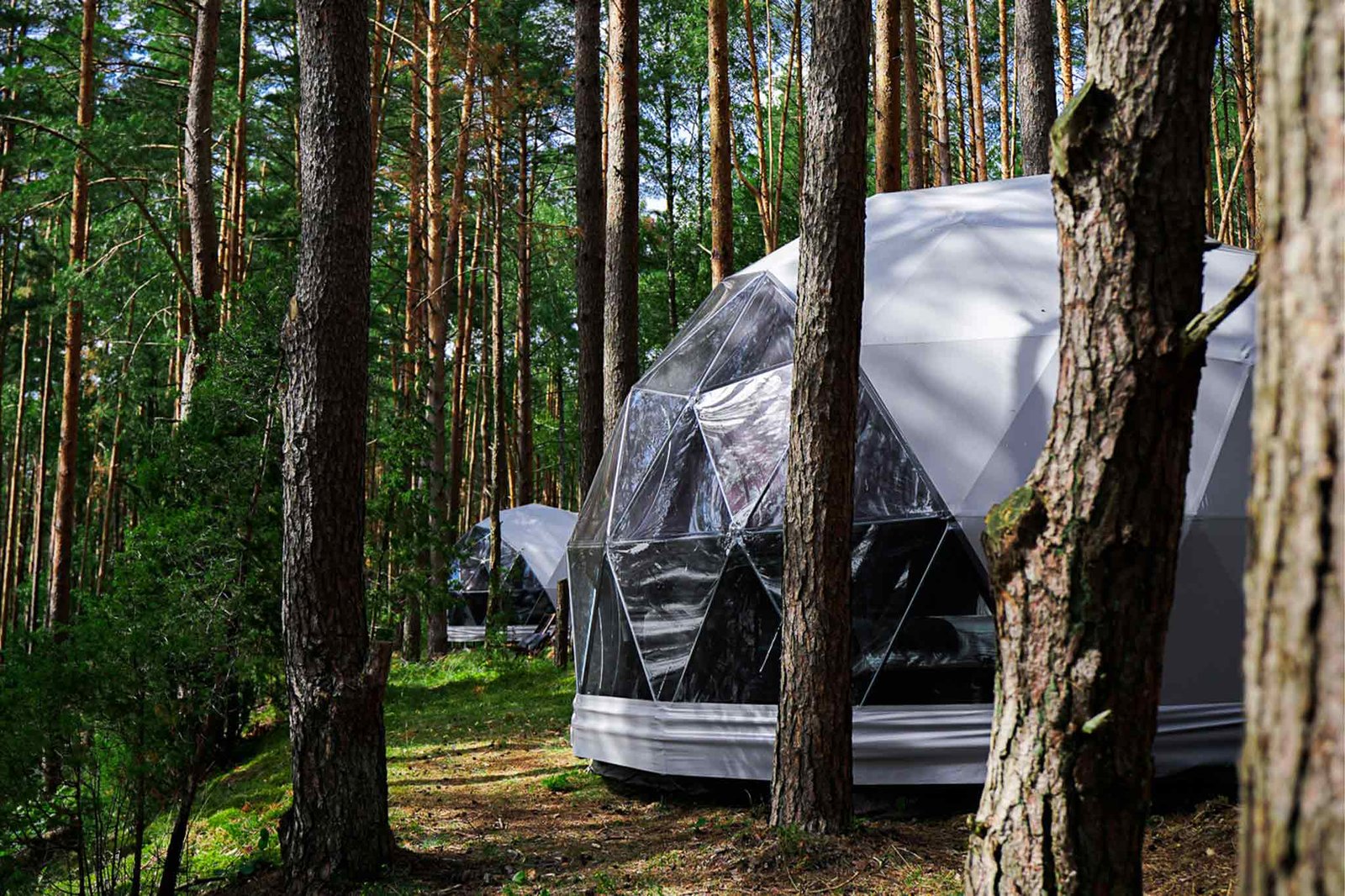 glamping kupolai